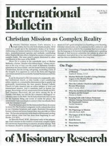 International Bulletin Magazine Subscription